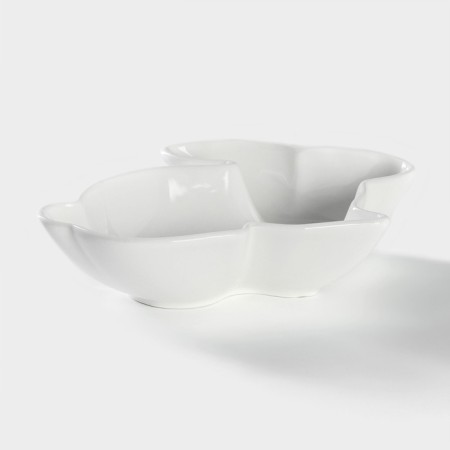 Ceramic deep “Cuties. Bunny ", 300 ml, 17.5 × 12.6 × 4 cm, white color-2