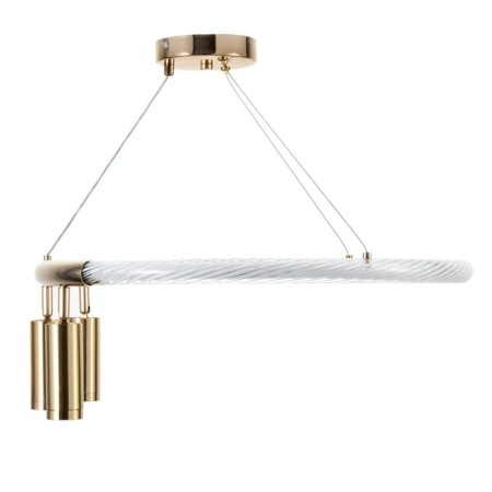 Bayerlux Lamp Viati Led 57W gold 50x50x14-100 cm-4