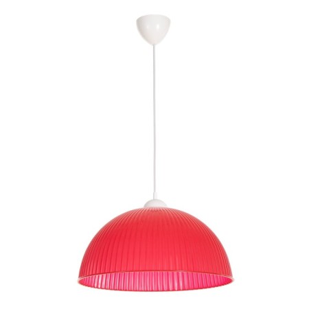 Bayerlux suspension Bayerlux "Wave" E27 15W red 40x40x18 (+60) cm