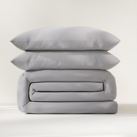 Lovelife 2 joint venture "Gray Mist" 180x215 cm, 200x225 cm, 50x70 ± 3 cm-2 pcs, microfiber 85 grams-6