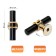 Handle button cappio, d = 12, black color with gold