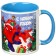 New Year mug 350 ml, spiderman