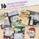 Book with stickers "Puzzles", 20 pages, 17 × 24 cm, gravity farz