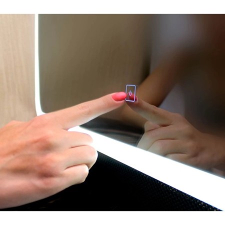 Mirror Uperwood Barsa 80x70 cm, LED backlight, sensory switch, anti -recovery-1