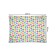 Decorative panel with photo printing "Rainbow of hearts", horizontal, size 150x200 cm