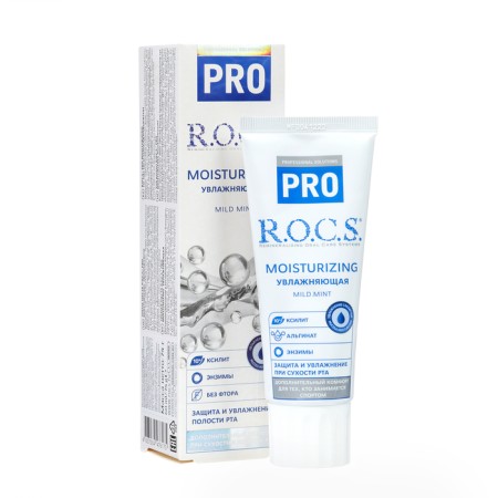 Toothpaste R.O.C.S., Moisturizing, moisturizing, 74 g