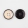 Button, 4 punctures, d = 27 mm, beige color