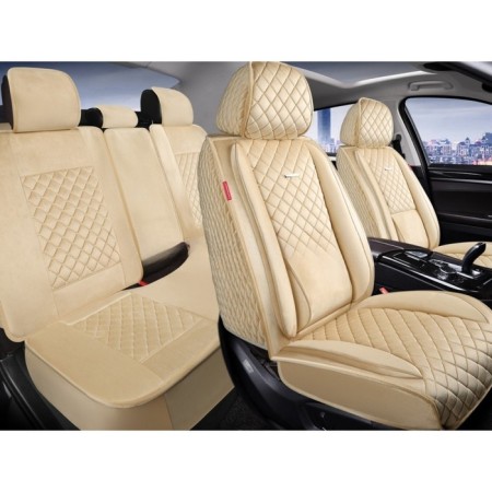 Carfashion universal capes "Armada Plus" Beige/beige color