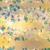 Garland "tinsel" 1 m dew, ip20, mother -of -pearl thread, 22 LED, 6 layers, d = 5 cm, glow warm white, CR2032x2