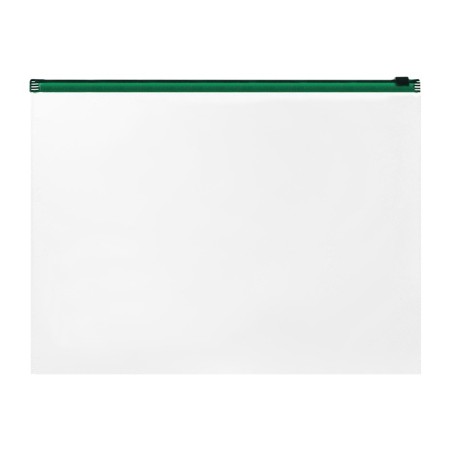 A4 A4 Zip-Molniya folder, 120 μm, Erichkrause Fizzy Clear, with color lightning, up to 100 sheets, mix-2