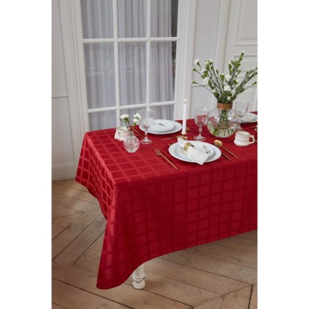 The tablecloth "Ethel" Geometry 150*220 +/- 3cm, central beard, pl. 192 g/m2, hl with VGMO-4