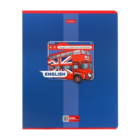 A set of subject notebooks of 48 sheets "Bright color", 10 items, covered cardboard, selective varnish-17