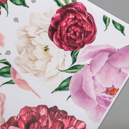 Sticking plastic interior color "Royal peonies" 40x60 cm-2
