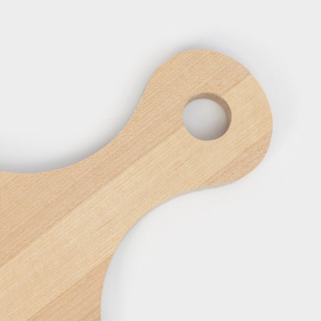 Board cutting dile, 40 × 20 × 1.2 cm, with a pen, birch-5
