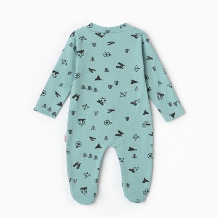 Combiason children, green color, height 56 ​​cm-4