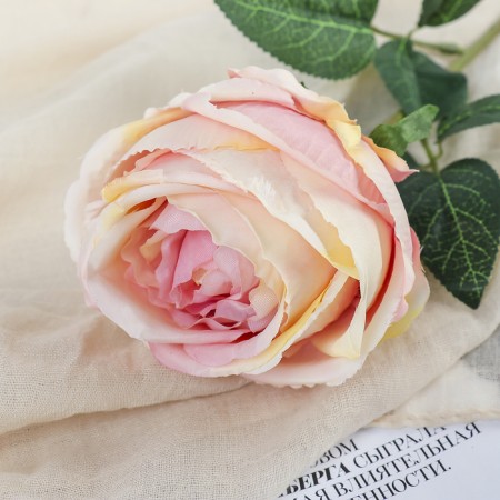 Artificial flowers "Ohara" 8.5x56 cm, pink-1