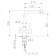 LMARK LM5061G kitchen mixer, single -leaf, output for drinking, gold