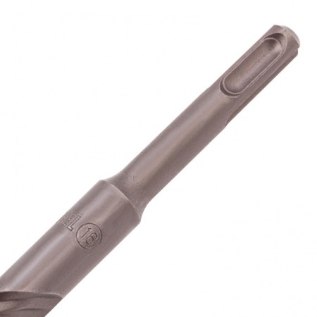 Denzel 705039, double spiral, Cobalt W-Tip, SDS Plus, 16 x 310 mm.-3