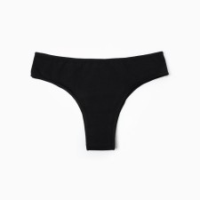 Cowards female brazilians, black color, size 46 (m)