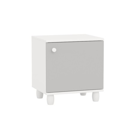 Covereign cabinet milan, white gray, support array of birch, 450 x 372 x 480