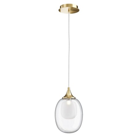 Suspension lamp Maytoni Mod016PL-01BS, 1HE14, 60W, 19x19x150 cm, brass color