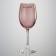 Glass for the wine "For Love", 360 ml, pink