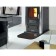 The sheet is tributary, black, steel 0.8 mm, 40 x 60 cm