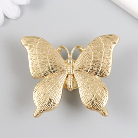 Pen for the casket metal "butterfly" gold 5.2x6.3 cm