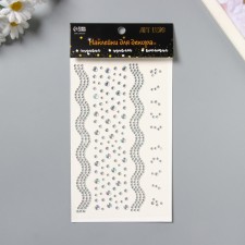 Sticker of rhinestones 