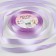 Satin ribbon, 12 mm × 23 ± 1 m, color warm lavender No. 141