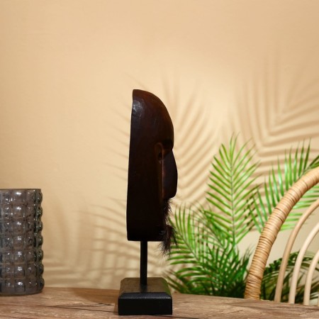 Mask "Orwell" on the stand, Albezia 37 cm-4