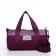 Youth bag with zipper, burgundy color