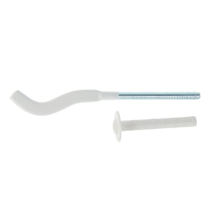 Forminal bracket for aluminum radiators, OMEC, 170x7 mm, dowel, trimmed
