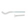 Forminal bracket for aluminum radiators, OMEC, 170x7 mm, dowel, trimmed