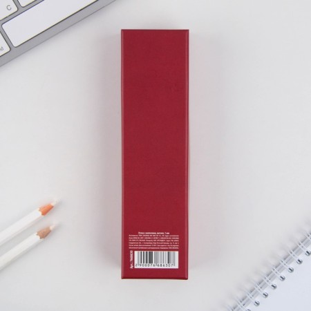 Metal pen with cap “Sport Russian”, accessories silver, 1.0 mm-5