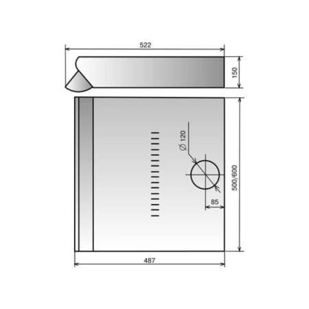 Exto Elikor Europa 60p-290-p3l, flat, 290 m3/h, 3 speeds, 60 cm, white-1