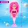 A toy-scurry "Ocean Heart", a doll with a pendant and stickers, mix