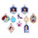 Set for creativity "Create your decoration, Elsa and Anna", make 10 charm with your own hands, Disney princesses