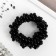 Hair gum "Pearl Tale" Black