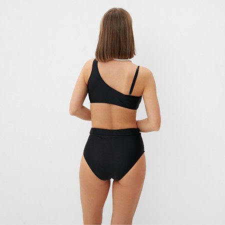Female separate mocalist Minaku with a strap black color, size 50-4