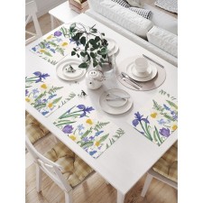 A set of napkins for setting the table 