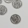 Souvenir Koshelki Metal "Snow. For an increase in finance" 2x2 cm