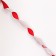 Tape "tiffany" for decor and gifts, red, 2 cm x 50 m