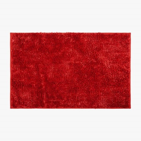 EXPRESSIA soft mat for a bathroom 50x80 cm, red color
