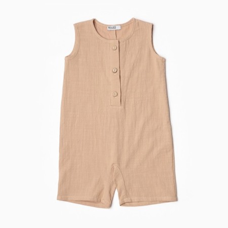 Minaku without sleeves kites, beige color, size 86-92
