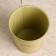 Kashpo "Bucket Björn" with a sign for records, green, 10x8x10cm