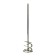 Mixer for paints and plaster mixtures Denzel 848447, hexagonal shank, 80x400 mm