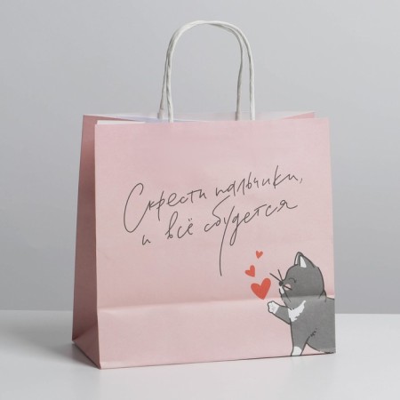 Gift package, packaging, Kisa, 22 x 22 x 11 cm-1