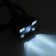 Battery -off flashlight, 1000 mAh, 5 watts, 3 LED, 4 modes, USB