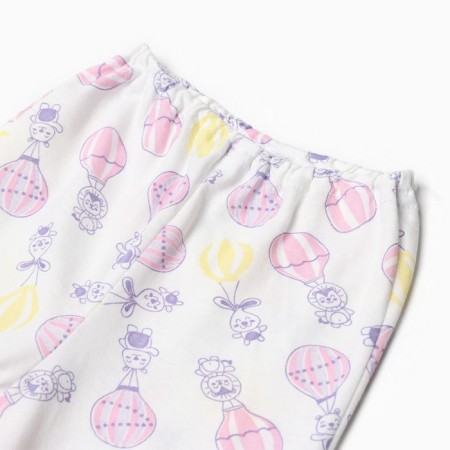 Pants children, pink/balloon color, height 56-1